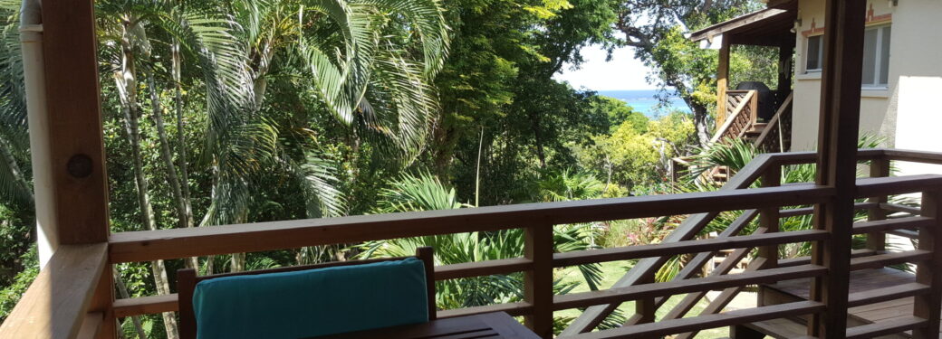 Bungalow view to Ocean